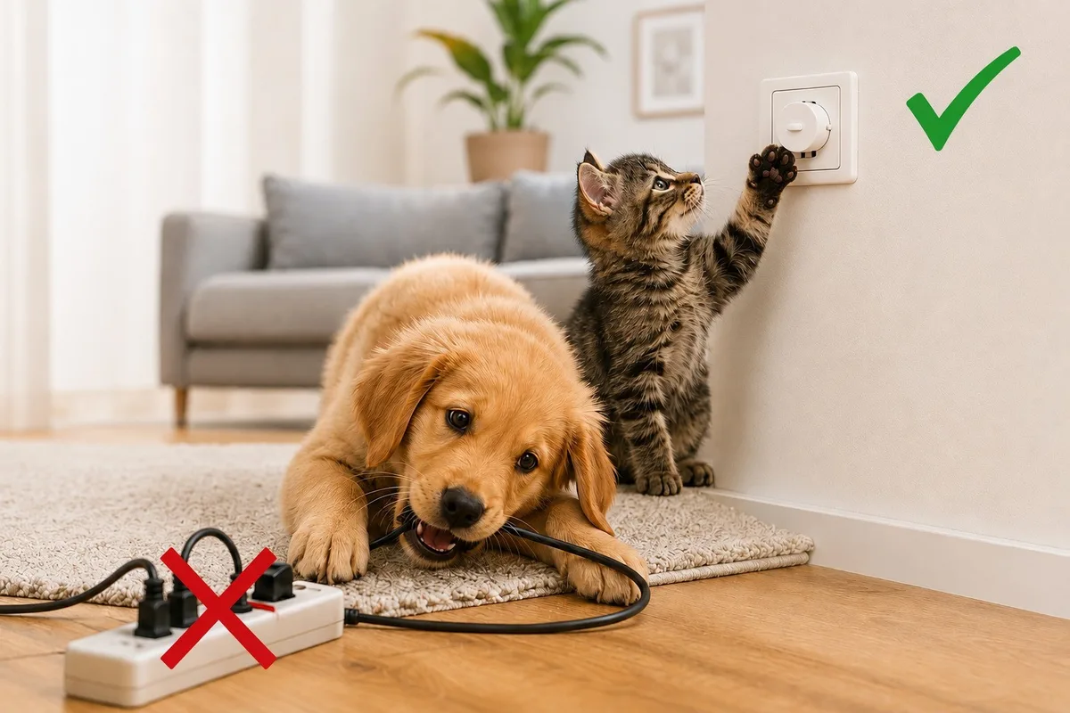 Pets e energia elétrica: Equatorial orienta sobre prevenção de acidentes