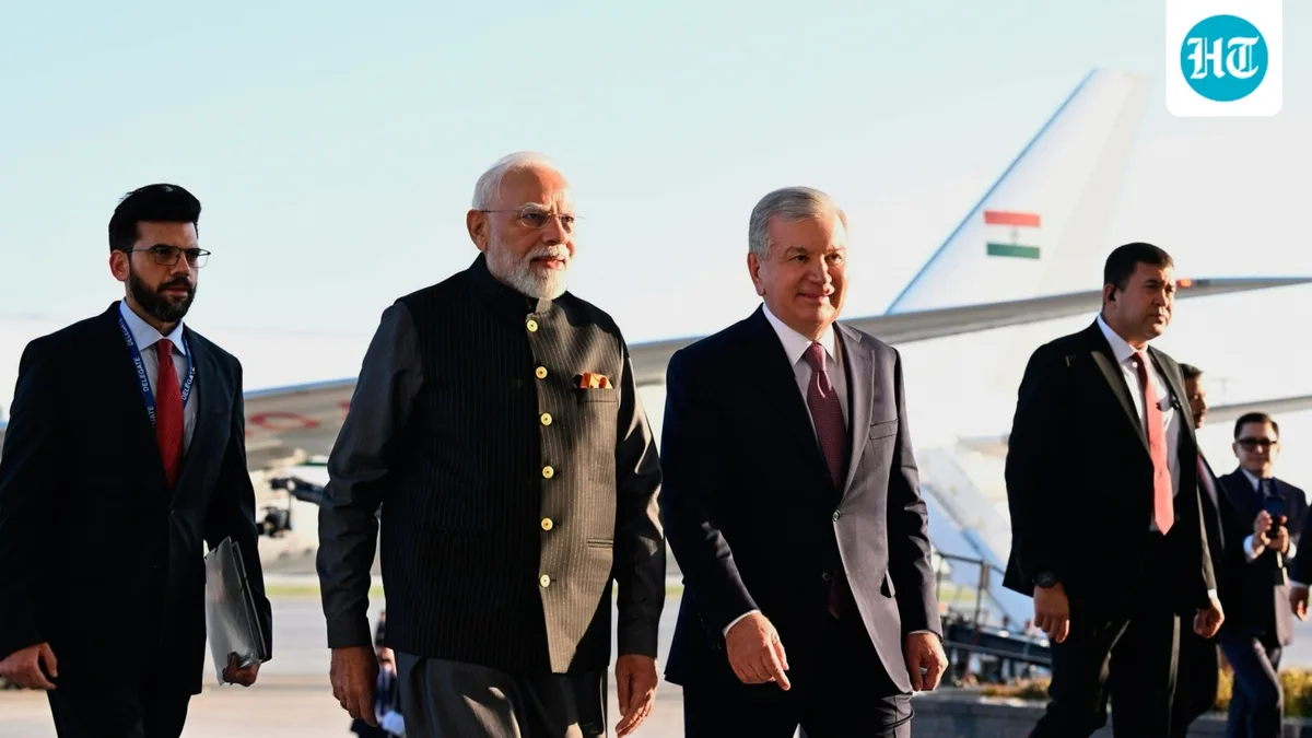 PM Modi Uzbekistan Visit LIVE: PM Modi in Tashkent today, to hold bilateral talks with Uzbek President