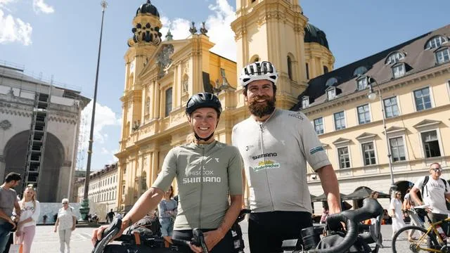 Extremsport: Geschafft: Extremsportler-Paar feiert Europa-Umrundung