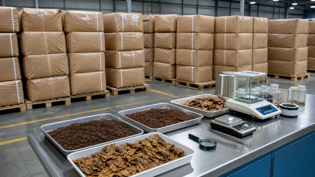 Pré-inspeção da safra 2025/26 de tabaco avança exportação brasileira para a China