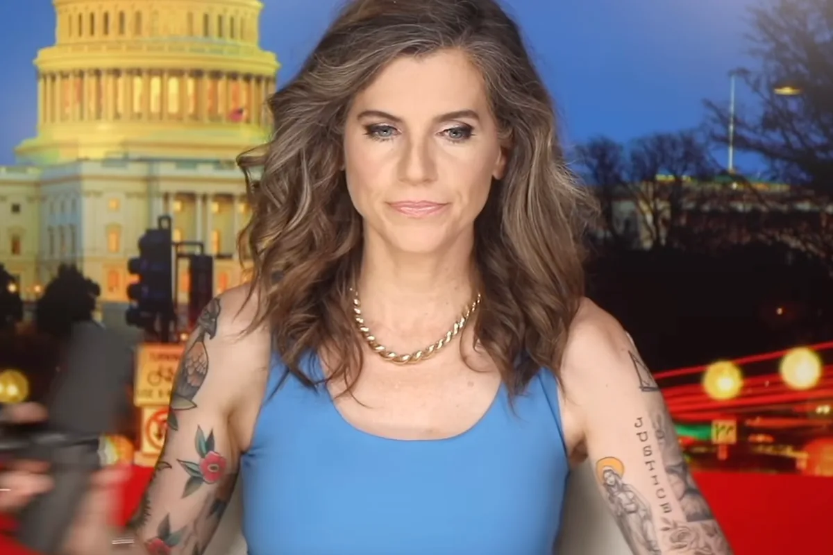 Heavily tattooed Nancy Mace shows off her new look as she launches YouTube podcast