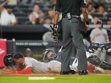 Red Sox run themselves into 1-0 loss at Yankee Stadium in series opener