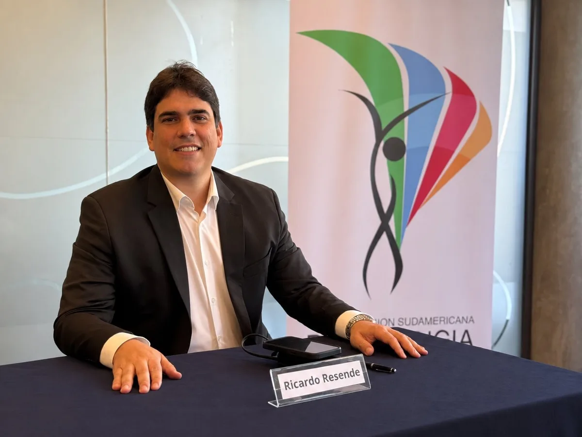 Ricardo Resende é reeleito vice-presidente da Confederação Sul-Americana de Ginástica