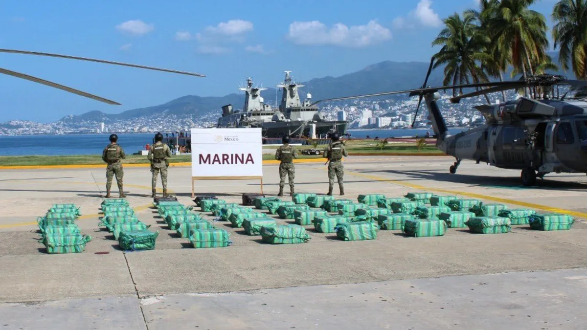 Marina blinda las costas del tráfico de cocaína: aumentó 47% los decomisos en 2026 y suma más de 37 toneladas arrebatadas al narco