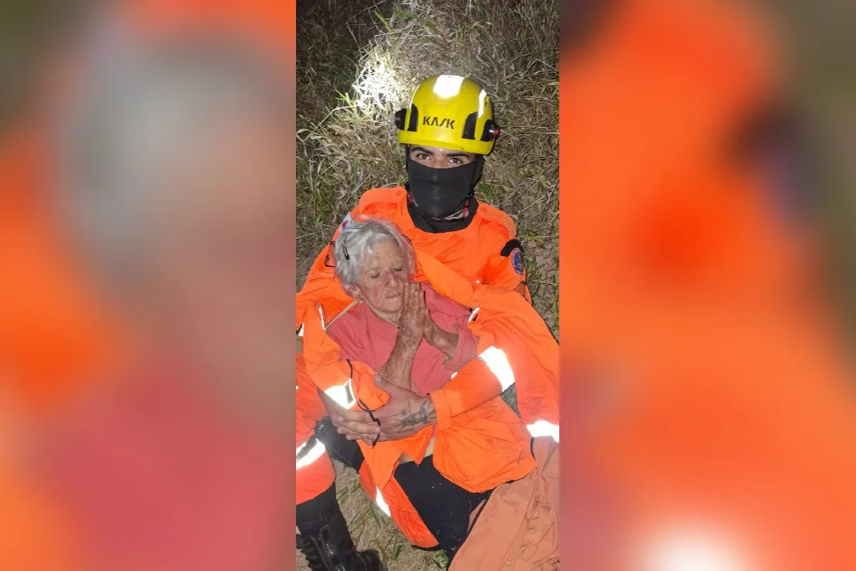 MG: mulher de 95 anos desaparecida é encontrada em mata em Caeté