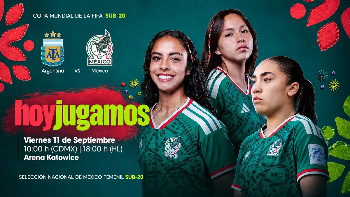 México vs Argentina EN VIVO: sigue el minuto a minuto del partido del Mundial Sub-20 Femenil