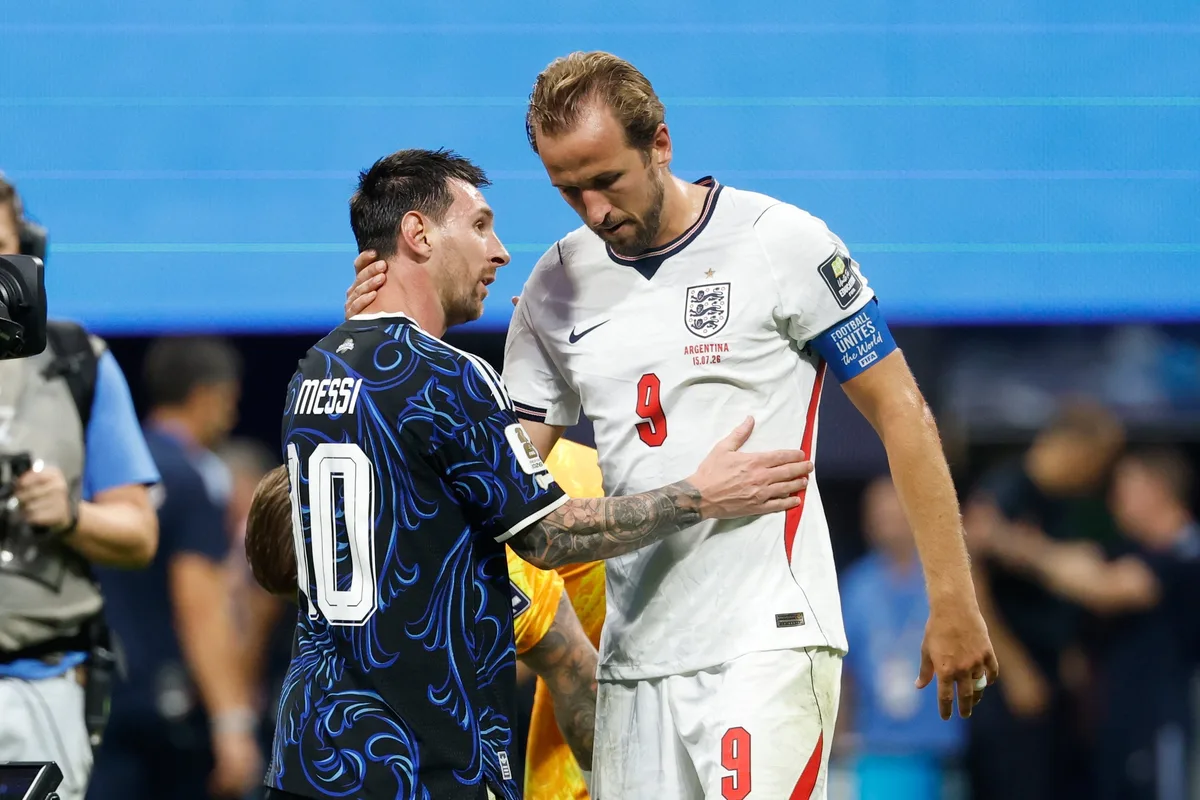 Harry Kane habló de la derrota de Inglaterra frente a la Argentina en el Mundial y reveló qué le dijo a Messi