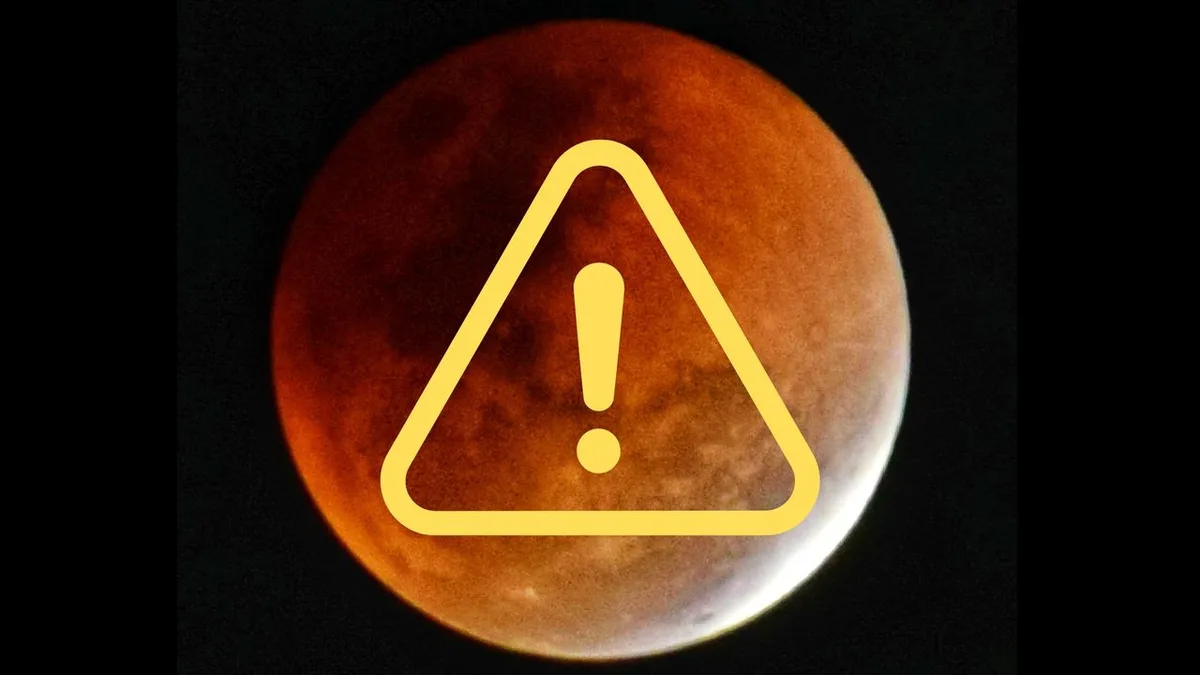 An impressive partial lunar eclipse will turn the moon an eerie red for millions of people tonight