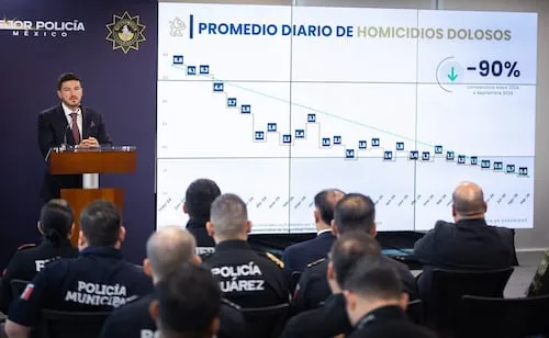 Samuel García destaca 90% en reducción de homicidios dolosos; “prometimos un Nuevo León seguro y los números hoy lo están demostrando”, asegura