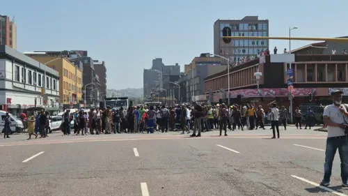 PICS | Durban CBD remains tense after anti-immigration protest violence