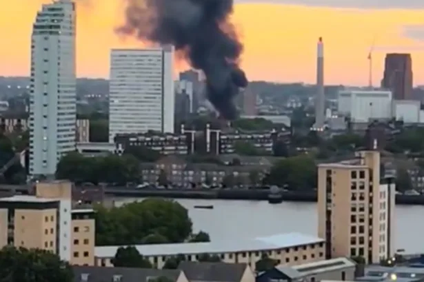 London fire live: Blaze at Deptford waste site as London Bridge trains face delays