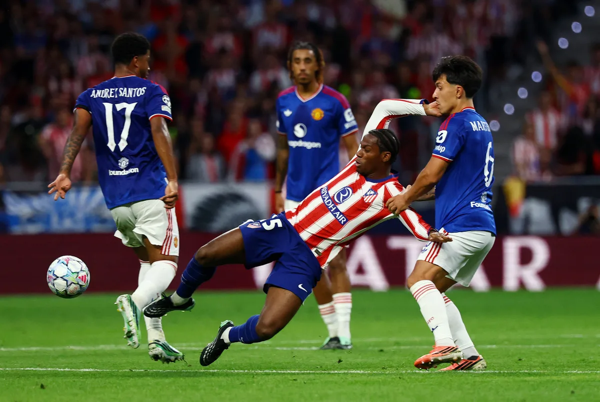 Atlético de Madrid - Manchester United, el partido de la Champions League en directo| Comienza la segunda mitad
