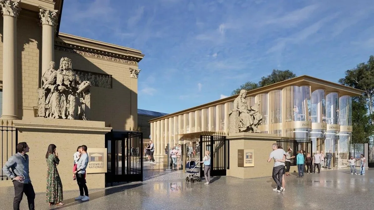 Le pavillon d’accueil de l’Assemblée nationale, un projet relancé malgré les polémiques