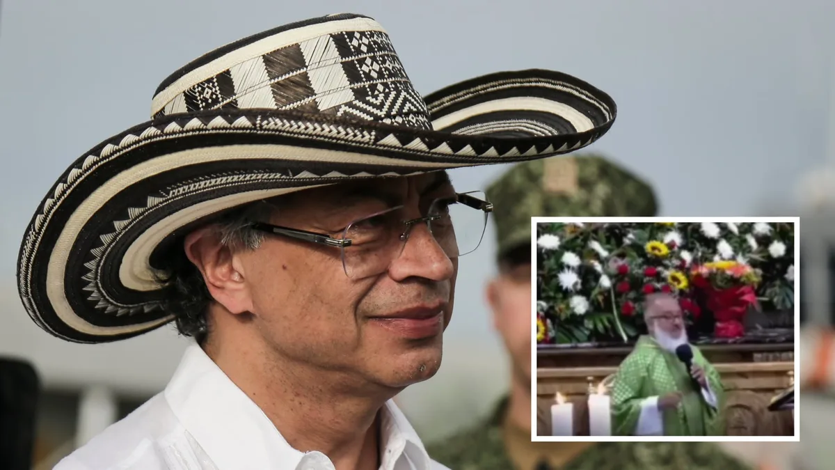Gustavo Petro compartió el sermón de un sacerdote que se hizo viral en redes sociales: “Están promoviendo que matemos al hermano”