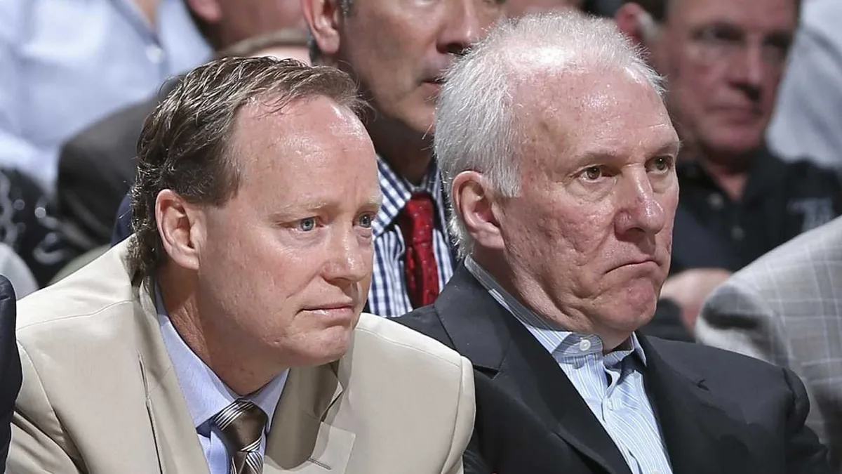El histórico coach de los San Antonio Spurs, Gregg Popovich, se casó con la ex esposa de su asistente durante 17 años