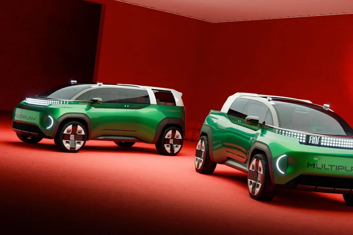 Fiat Multiplay concept transforms from car to bakkie