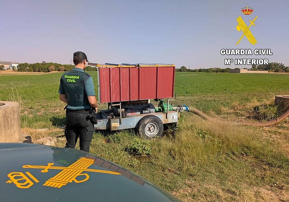 Dos detenidos por robos de material valorado en 40.000 euros en explotaciones agrícolas
