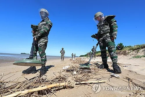 인천 강화군서 北유실지뢰 54일만에 재발견…"안전 유의"(종합)