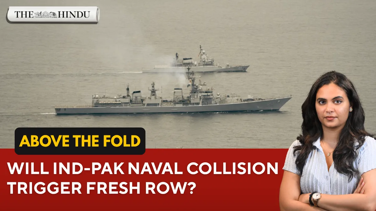 Watch: MEA summons Pakistan envoy after India-Pak naval ships collide | Above the Fold | Sept 16, 2026