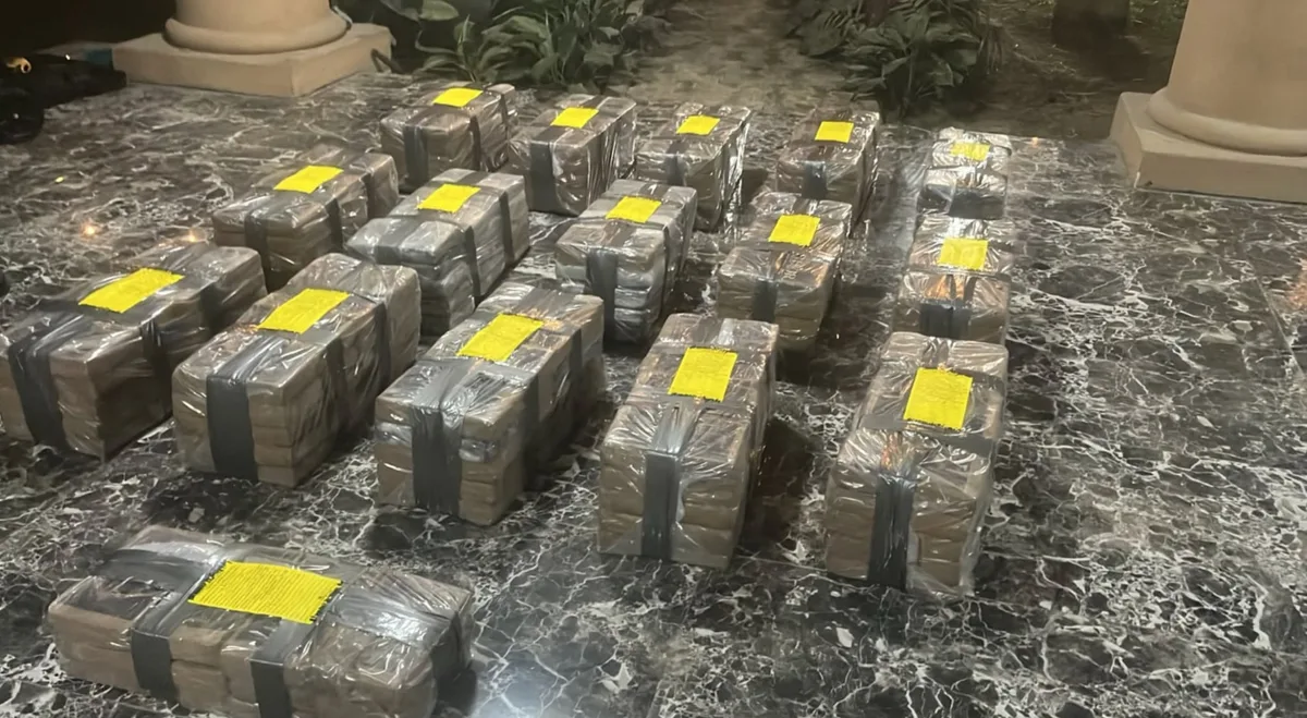 Autoridades costarricenses decomisaron 312 kilos de cocaína en una vivienda cerca de la frontera con Panamá