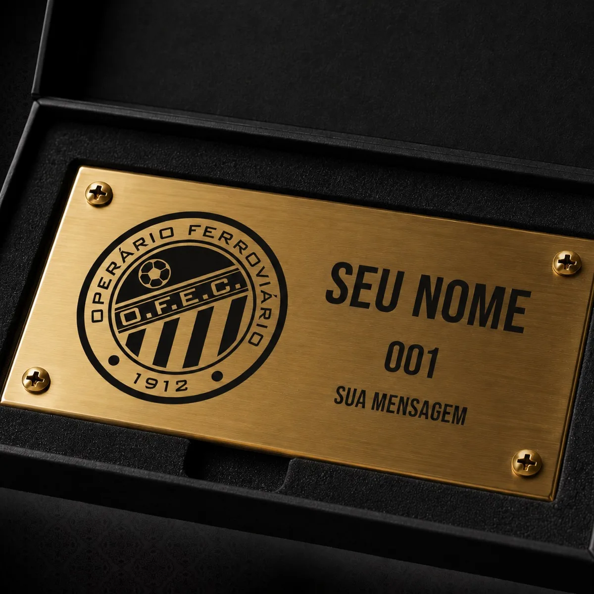 Operário-PR anuncia venda de placas personalizadas em ação para novo estádio; veja valores