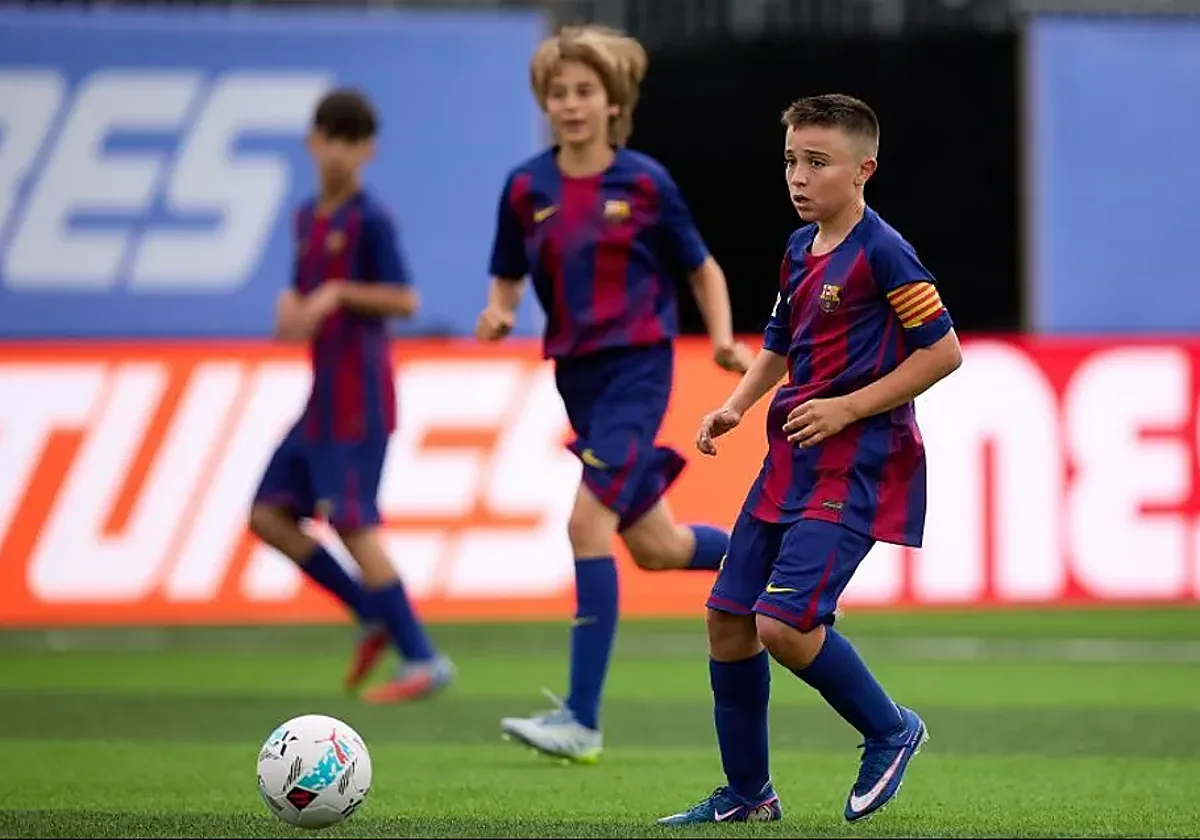 Pedro Juárez, la estrella infantil del Barça en la que Argentina ve al sucesor de Messi