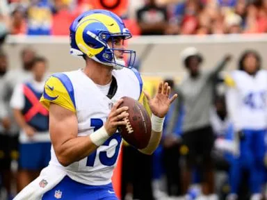 First-round pick Ty Simpson throws 2 TD passes, rallies Rams past Chiefs 20-12 in preseason debut