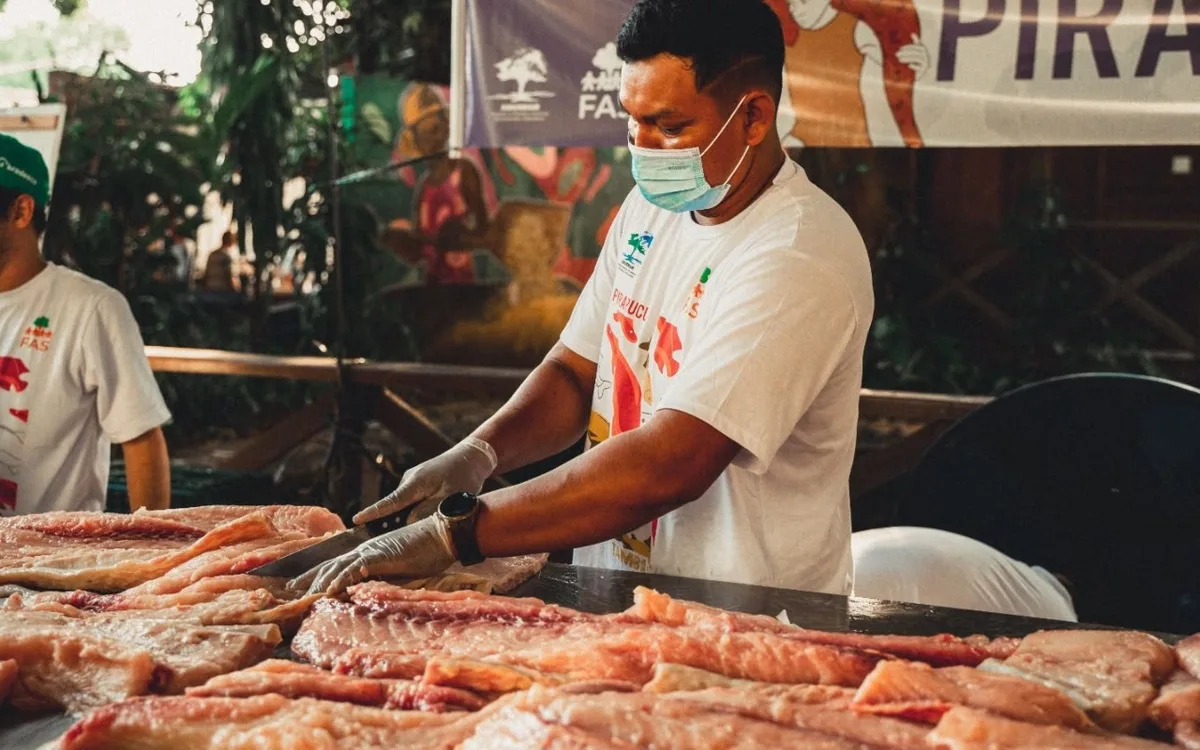 Feira do Pirarucu vende produto a partir de R$ 8 neste sábado (19) em Manaus