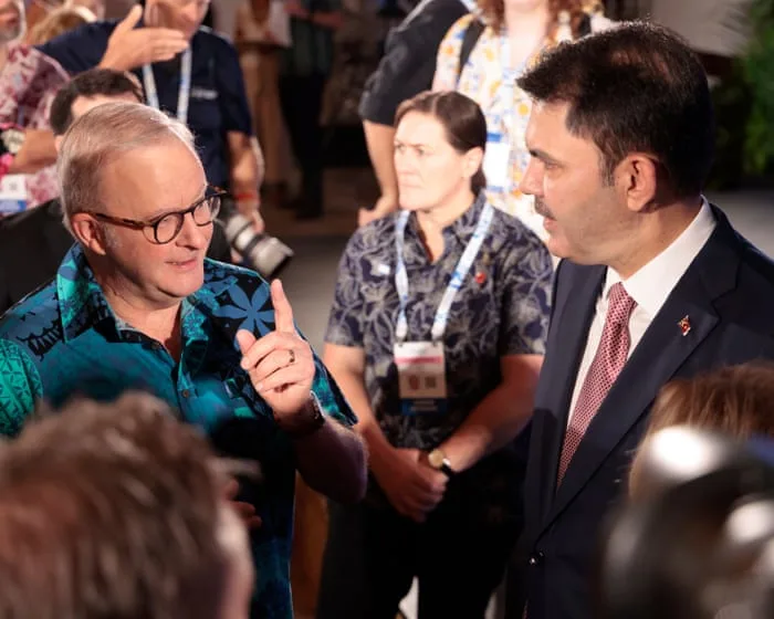 Cop31 host urges wealthy countries to spend ‘much more’ on climate than defence