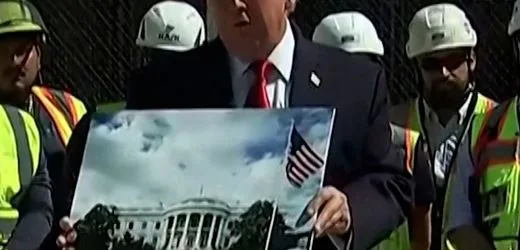 Donald Trump und das Weiße Haus: Neuer Landeplatz für Hubschrauber vorgesehen