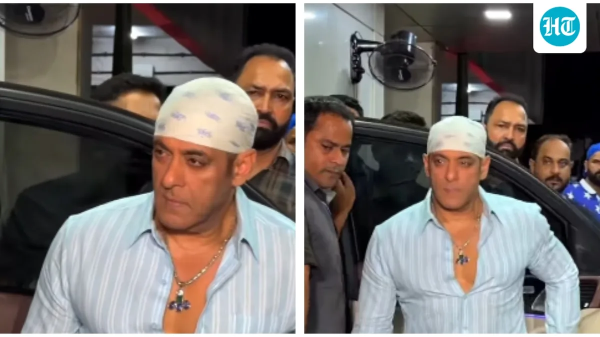 Salman Khan attends Ganesh Chaturthi celebrations at Sohail Khan’s residence, fans reminded of his look in Wanted