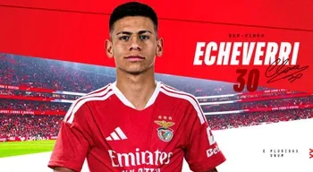 Echeverri é reforço do Benfica por empréstimo do Manchester City