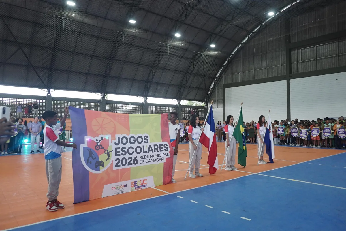 Camaçari abre Jogos Escolares com participação de 4,5 mil estudantes