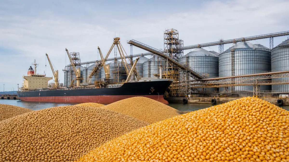 Vendas semanais de soja dos EUA caem para 549,4 mil toneladas, informa USDA