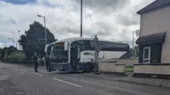 Driver threatened with knife as bus hijacked and chased in police pursuit