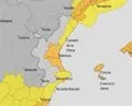 Aemet rebaja a naranja y amarillo los avisos meteorológicos en la Comunitat Valenciana