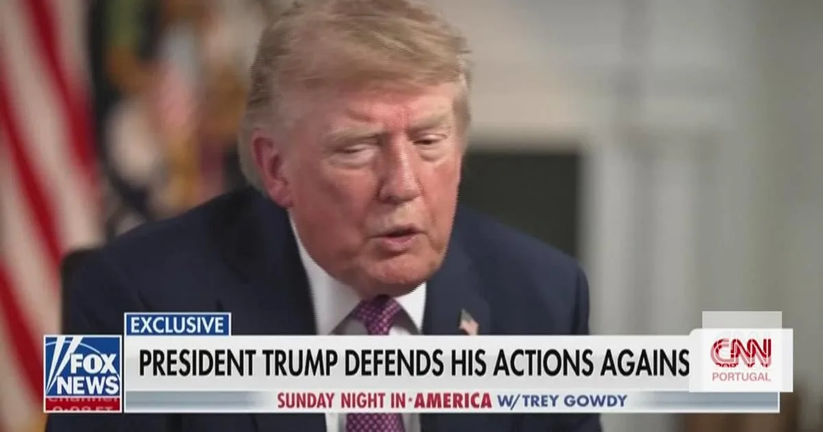 Trump está confiante em relação ao Irão: "Estamos a ir muito bem. No momento certo vamos ganhar"