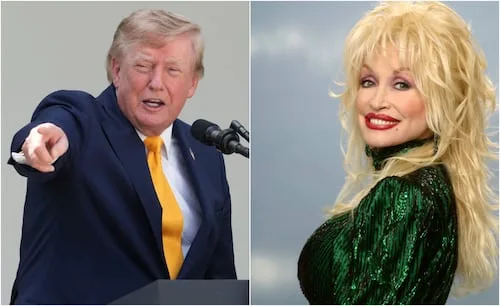 Tras la muerte de Dolly Parton, Donald Trump ordena bajar a media asta la bandera estadounidense