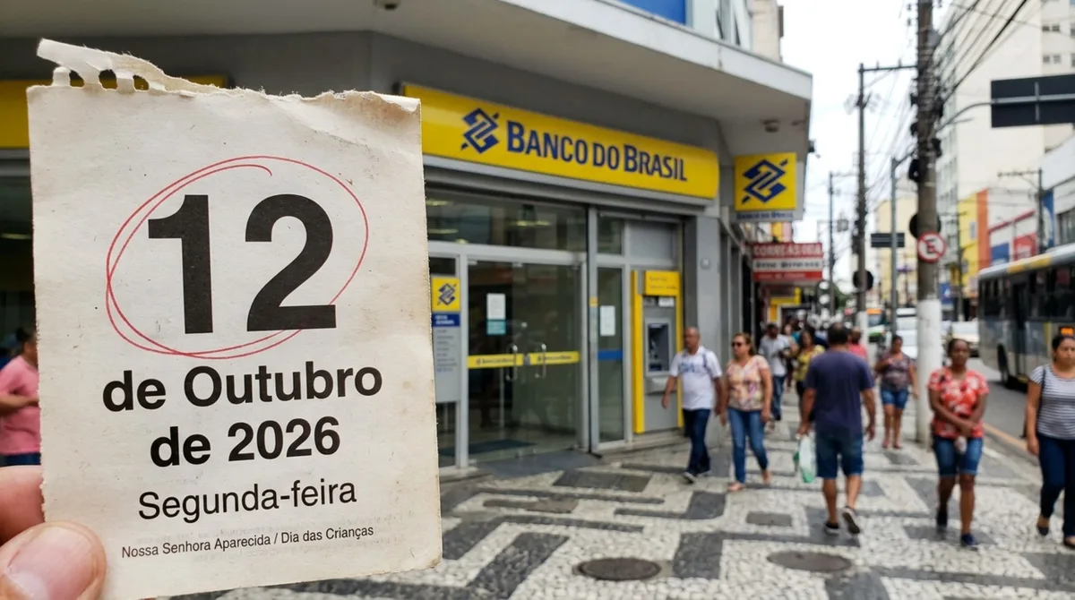 Bancos fecham em todo o Brasil na segunda-feira, 12 de outubro