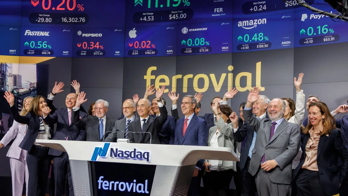 Ferrovial hace efectiva su salida de la Bolsa de Países Bajos después de tres años