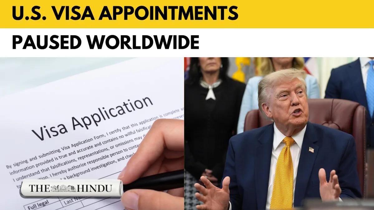 Watch: Trump tightens immigration screening as U.S. puts visa appointments on hold