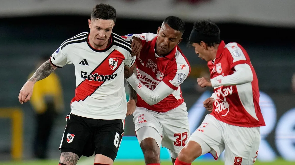 River tendrá partido clave contra Independiente Santa Fe que define su continuidad en la Copa Sudamericana
