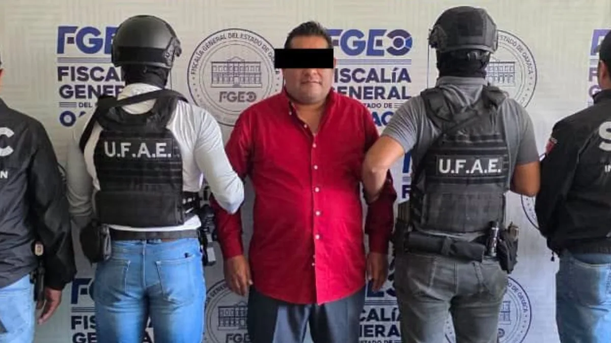 Capturan a “El Duck”, síndico del Ayuntamiento de Oaxaca de Juárez, por robo de vehículos