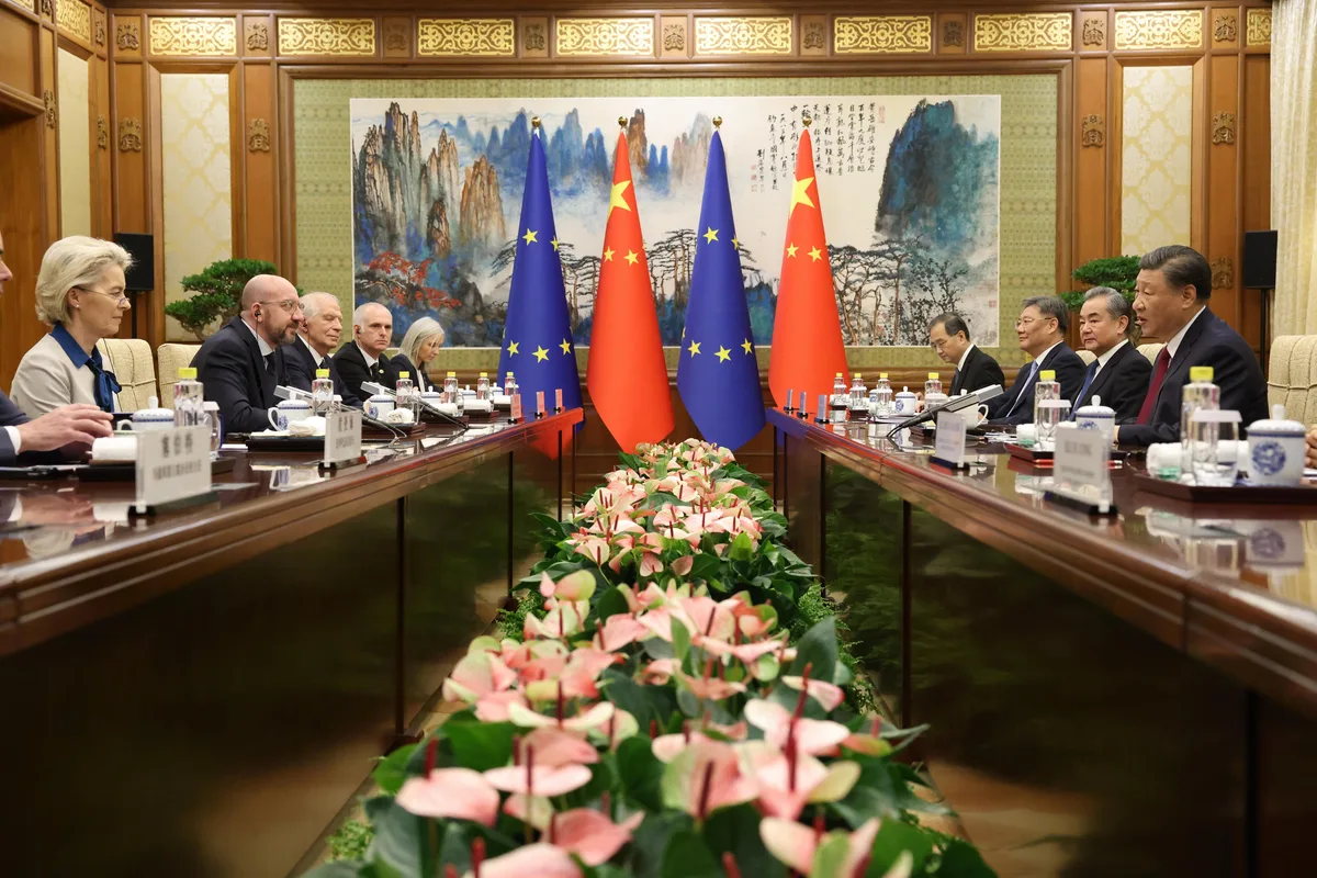 La Unión Europea ve crucial lograr “resultados tangibles” con China para evitar una guerra comercial