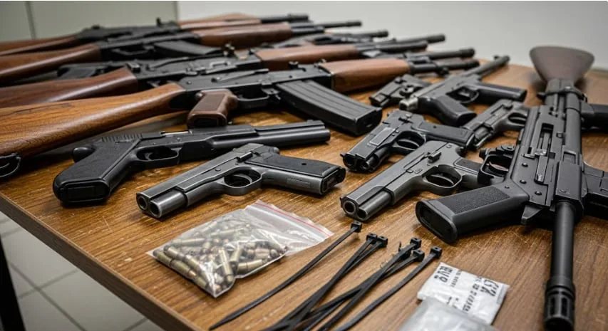 Condenaron a 24 integrantes de una banda que traficaba armas entre Argentina y Chile