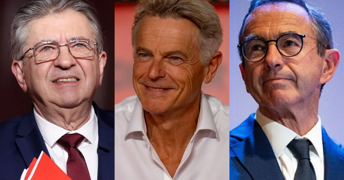 Présidentielle 2027. Duel Mélenchon-Roussel à la Fête de l'Huma, Retailleau avec les jeunes LR... suivez la journée politique