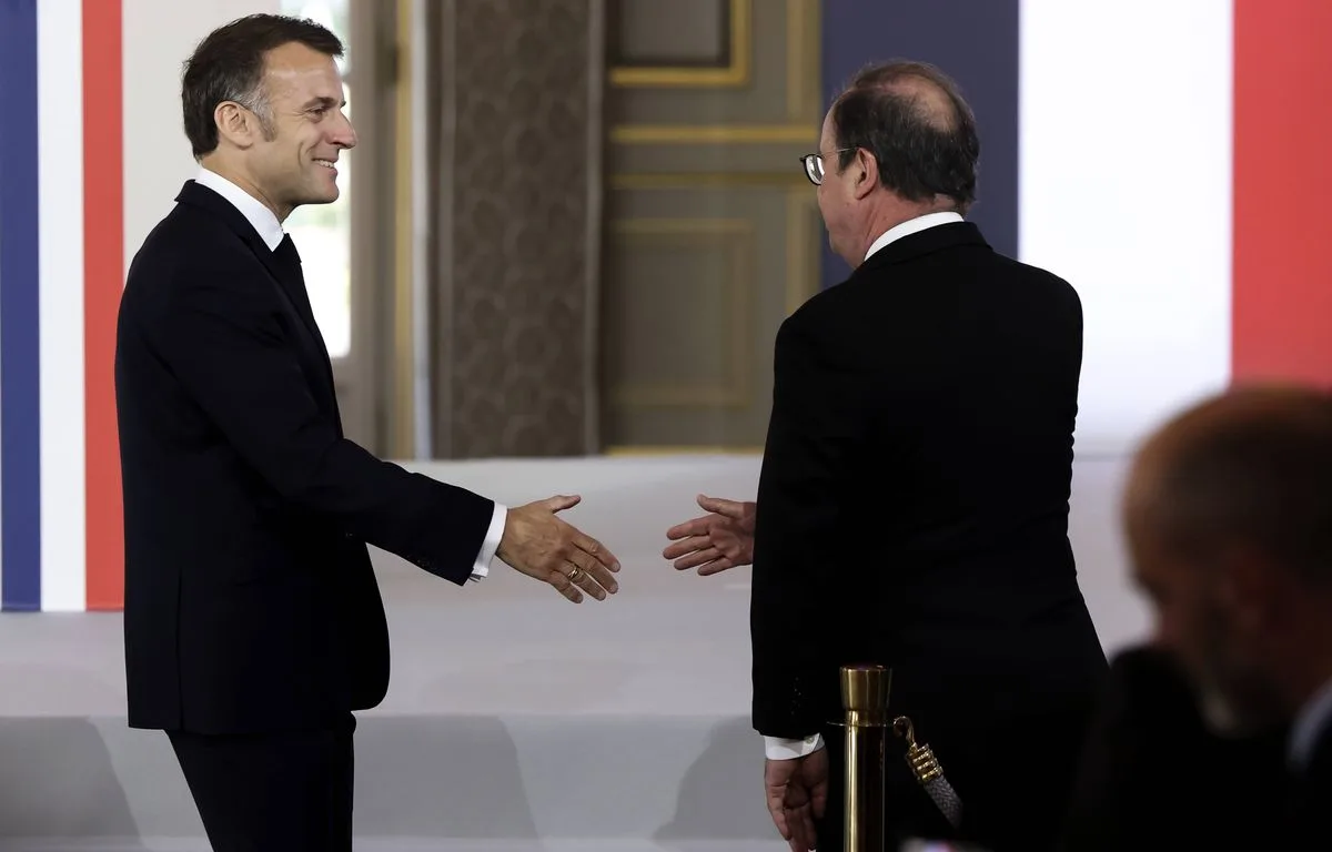 Présidentielle 2017 : « Je n’ai aucune rancune ni esprit de revanche » vis-à-vis de Macron, assure Hollande