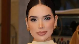 Mística Núñez presenta en Miss Mundo traje típico en honor a Josefa Camejo ¡Míralo!