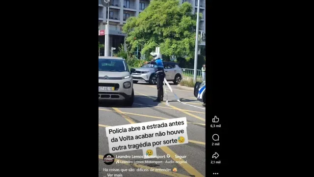 PSP nega relação entre vídeo de polícia e acidente mortal na Volta