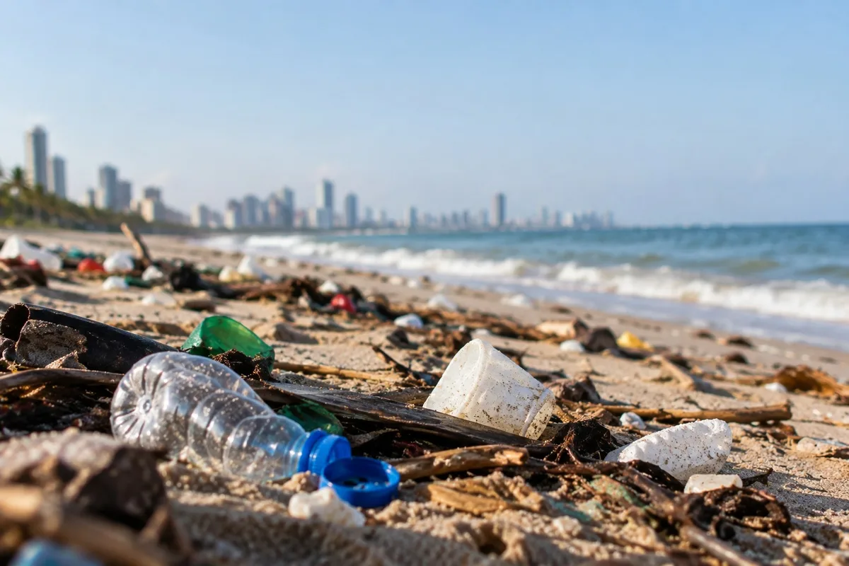 Praia de Piatã recebe mutirão de limpeza